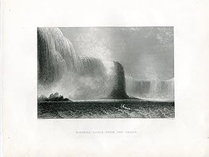 E.E.U.U. Niagara falls from the ferry, grab. Por J. Cousen