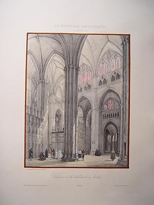 España. «Interior de la catedral de Toledo»
