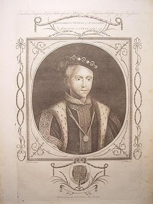 «Edward VI. King of England & France and Ireland» Grabado por John Goldar (Oxford,1729-Londres,17...