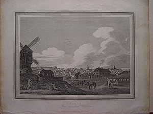 Francia. París. «From the South Boulevard» Published by Thomas Kelly Paternoster Row 1816.
