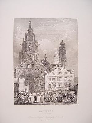 Alemania. «Mayence» Dibujo S. Prout. Grabó W. Henshall