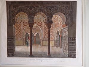 España. Sevilla. «1ª vista del interior del Alcázar de Sevilla» Alexander Laborde