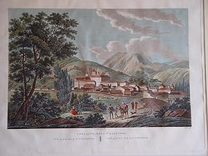 España. Segovia. «Vista del palacio de San Idelfonso» Alexandre Laborde