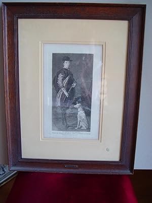 «Un Infante de España» Grabado original de Goya sobre obra de Velazquez. Retrato de Fernando de A...