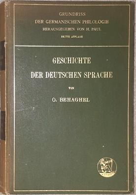 Geschichte der deutschen Sprache.