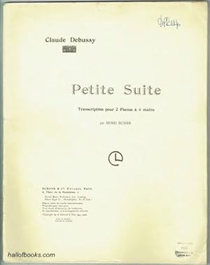 Petite Suite: Transcription pour 2 Pianos a 4 mains par Henri Busser (2 Scores)