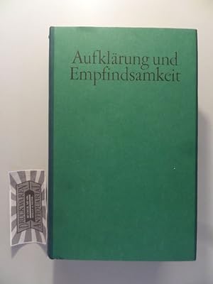 Seller image for Aufklrung und Empfindsamkeit - Deutsche Literatur im 18. Jahrhundert. for sale by Druckwaren Antiquariat