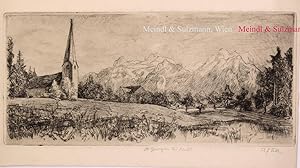 Immagine del venditore per St. Georgen bei Kuchl". venduto da Antiquariat MEINDL & SULZMANN OG