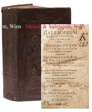 Duo Gallicarum rerum scriptores nobilissimi, Frossardus in brevem historiarum memorabilium epitom...