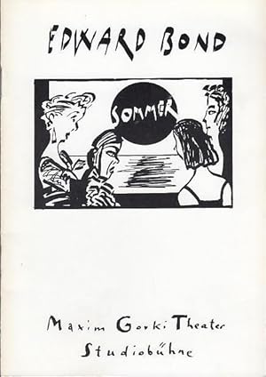 Imagen del vendedor de Sommer. Spielzeit 1992 / 1993. Indentant Albert Hetterle. Regie Carl-Hermann Risse. Ausstattung Alexander Wolf. Dramaturgie Susanne Meister. Musik Ute Falkenau. Darsteller Ursula Werner / A.-E.Paetzold / Katka Kurze / Nils Brck / Dieter Wien. a la venta por Antiquariat Carl Wegner