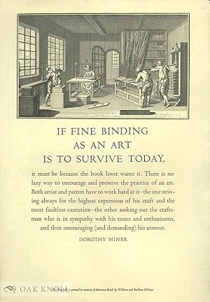 IF FINE BINDING AS AN ART IS TO SURVIVE TODAY