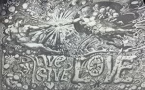 Live Give Love - 1967 POSTER FROM THE COLLECTION OF RINGO STARR