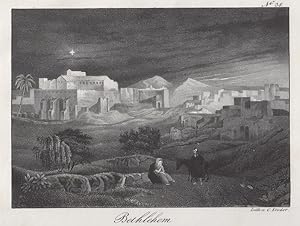 Orig. Lithographie - Bethlehem.