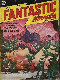 Seller image for FANTASTIC NOVELS: January, Jan. 1951 for sale by Books from the Crypt