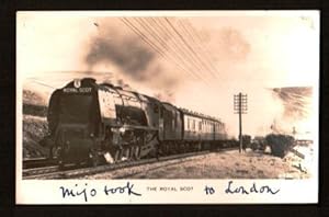 Image du vendeur pour The Royal Scot [Train]; Vintage Postcard mis en vente par Antiquarius Booksellers