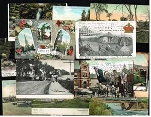 Antique Postcards from New Brunswick: Lot of 12 Different