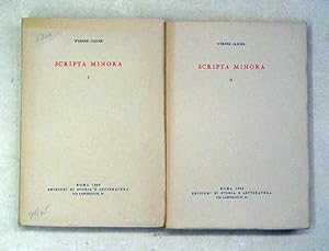 Scripta minora. [2 Bde.; komplett].