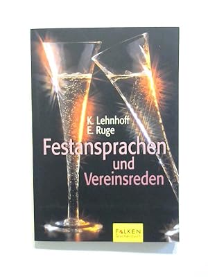 Seller image for Festansprachen und Vereinsreden. for sale by Buecherhof