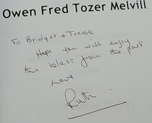 Owen Fred Tozer Melvill: 16 January 1903 - 27 June 1990