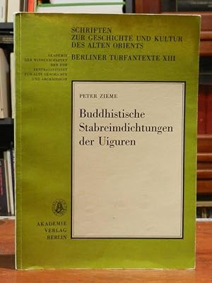 Buddhistische Stabreimdichtungen der Uiguren. Mit 244 Faksimiles auf 89 Tafeln.