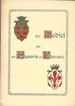 Imagen del vendedor de The Medici and the Signoria of Florence. a la venta por Deeside Books