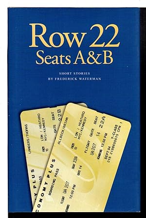 Imagen del vendedor de ROW 22, SEATS A & B. a la venta por Bookfever, IOBA  (Volk & Iiams)