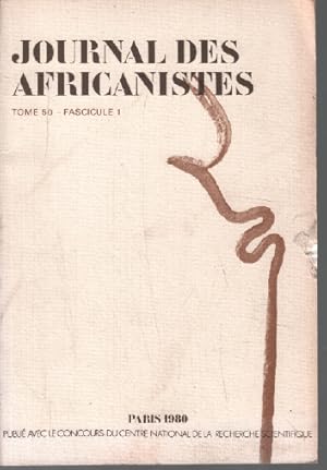 Journal des africanistes / tome 50 fascicule 1