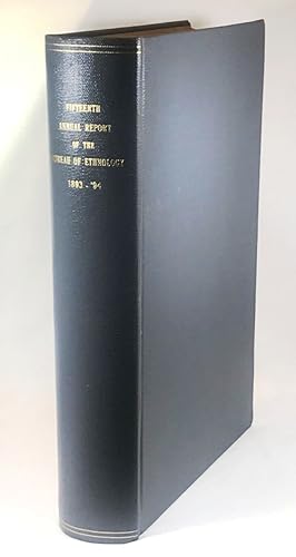 Imagen del vendedor de Fifteenth Annual Report of the Bureau of Ethnology to the Secretary of the Smithsonian Institution 1893-'94 a la venta por Clausen Books, RMABA