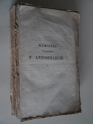Seller image for Mmoires du Docteur F. Antommarchi, ou les derniers momens de Napolon. Tome premier. for sale by Auceps-Antiquariat Sebastian Vogler