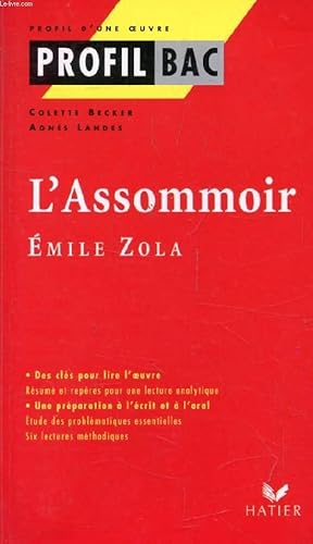 Seller image for L'ASSOMMOIR, ZOLA (Profil Bac, Profil d'une Oeuvre, 35) for sale by Le-Livre