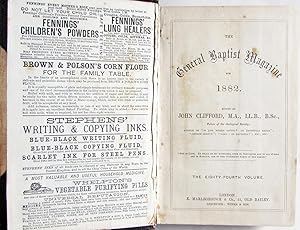 The General Baptist Magazine for 1882, Missonary Observer Magazine 12 Issues