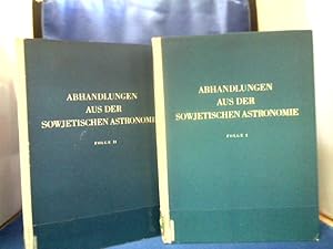 Abhandlungen aus der sowjetischen Astronomie. Folge I+II = 2 Bände. - =(6. bzw. 27. Beiheft zur "...