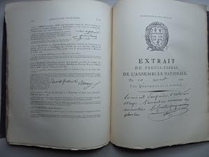 Image du vendeur pour Catalogue de lettres Autographes. Catalogue de la Prcieuse Collection D'Atuographes composant le cabinet de Alfred Bovet. Series I - II - III - VI. mis en vente par Antiquariat Heinzelmnnchen