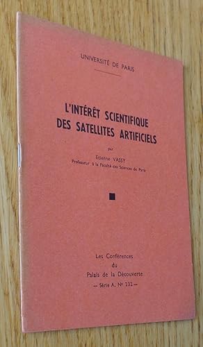 L'intérêt scientifique des satellites artificiels