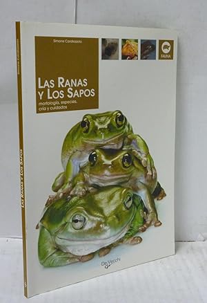 Image du vendeur pour LAS RANAS Y LOS SAPOS. MORFOLOGIA, ESPECIES, CRIA Y CUIDADOS mis en vente par LIBRERIA  SANZ
