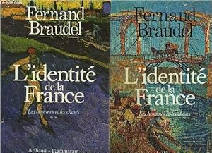 Image du vendeur pour L'IDENTITE DE LA FRANCE LES HOMMES ET LES CHOSES - EN DEUX TOMES - TOMES 1 + 2 . mis en vente par Le-Livre