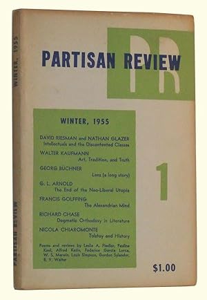 Bild des Verkufers fr The Partisan Review, Volume XXII, Number 1 (Winter, 1955) zum Verkauf von Cat's Cradle Books