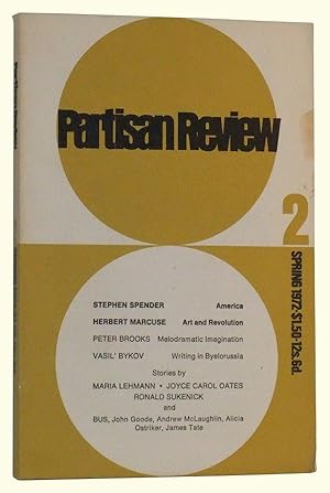 Bild des Verkufers fr The Partisan Review, Volume XXXIX, Number 2 (Spring, 1972) zum Verkauf von Cat's Cradle Books