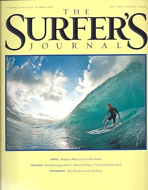 Immagine del venditore per Surfer's Journal Volume Nineteen, Number One February-March 2010 oversize venduto da Charles Lewis Best Booksellers