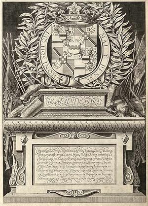 Image du vendeur pour Armorial Frontispiece from 'Academie de l'Espee' mis en vente par Donald A. Heald Rare Books (ABAA)