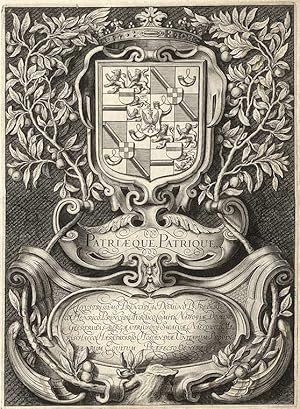 Seller image for Armorial Frontispiece from 'Academie de l'Espee' for sale by Donald A. Heald Rare Books (ABAA)