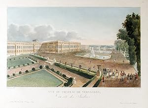 Image du vendeur pour Vue du Chateau de Versailles, du ct des Jardins mis en vente par Donald A. Heald Rare Books (ABAA)