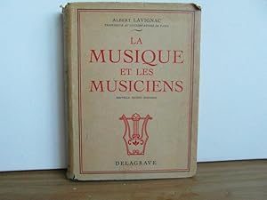 Image du vendeur pour La musique et les musiciens mis en vente par Bidonlivre