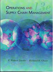 Operations and Supply Chain Management