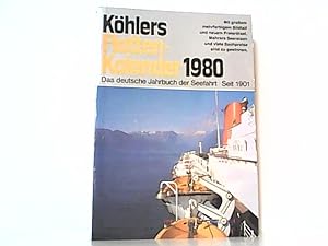 Seller image for Khlers Flotten-Kalender 1980. Das deutsche Jahrbuch der Seefahrt. for sale by Antiquariat Ehbrecht - Preis inkl. MwSt.