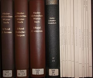 Niedersächsisches Wörterbuch: Bd.1 - VII/1-2 (in 4 Bänden und Einzellieferungen) - Bd.1: A-bersen...