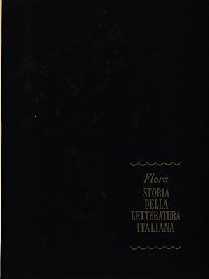 Bild des Verkufers fr Storia della letteratura italiana vol. 1 - Dal Medio Evo alla fine del Quattrocento zum Verkauf von Librodifaccia
