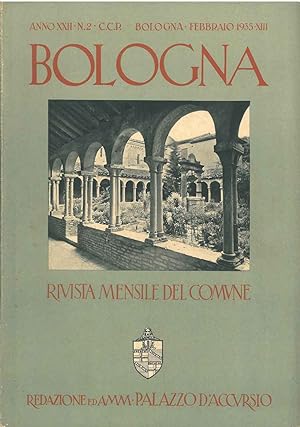 Bologna. Rivista mensile del comune. Anno XXII N. 2, febbraio 1935