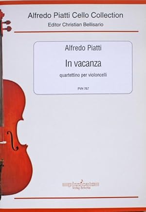 Seller image for In vacanza, quartettino per violoncelli. Urtext. [artitur und 4 Cellostimmen] for sale by Cordula Roleff