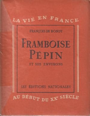 Seller image for Framboise pepin et ses environs/ aquatintes et dessins par Louis Touchagues for sale by librairie philippe arnaiz
